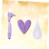 FOMIYES 3pcs Bikini Shaver Set for Women Hair Removal Tools for Bikini and Underarm Use Plastic Razors for Smooth Skin view 2