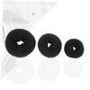 Beatifufu 3pcs Hair Donut Bun Maker Set Small Medium Large No Damage to Hair for Dance and Everyday Use Easy to Create Elegant Chignons view 2