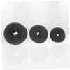 Beatifufu 3pcs Hair Donut Bun Maker Set Small Medium Large No Damage to Hair for Dance and Everyday Use Easy to Create Elegant Chignons view 3