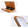 DOITOOL Foldable Makeup Mirror Large Desktop Mirror Wooden Frame Vanity Mirror for Daily Use Stylish Design view 1