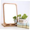 DOITOOL Foldable Makeup Mirror Large Desktop Mirror Wooden Frame Vanity Mirror for Daily Use Stylish Design view 4