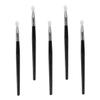 Angoily 5pcs Silicone Facial Mask Brush Lip Applicator Eye Makeup Tool Lip Brush for Women Girls Professional Makeup view 1