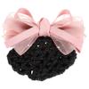 Angoily Professional Hair Snood Elegant Bow-knot Decor Wedding Office Hair Accessory for Women view 1