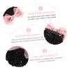 Angoily Professional Hair Snood Elegant Bow-knot Decor Wedding Office Hair Accessory for Women view 2