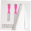 Beatifufu 1pc Double-Sided Foot File Tool Professional Foot Scrubber for Pedicure Ergonomic Handle Dead Skin Remover for Softening view 4