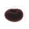 Balacoo 8pcs Flexible Donut Bun Shaper Kit Hair Bun Makers for Women Girls Chignon Maker 2 Sizes Hair Styling Tool for Wedding Parties view 2