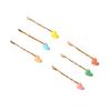 balacoo 6pcs Heart Hair Clips Bobby Pins for Girls Stylish Decorative Hairpins for Parties and Banquets Elegant Love Heart Design Hair Accessories view 1