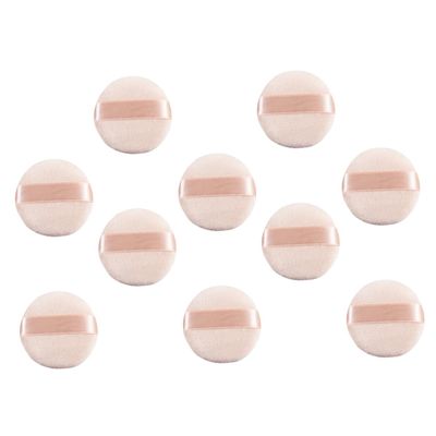 Angoily 10pcs Natural Makeup Powder Face Powder Loose Compressed Facial Sponges for Setting