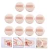 Angoily 10pcs Natural Makeup Powder Face Powder Loose Compressed Facial Sponges for Setting view 2