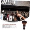 Angoily Hairdressing Haircut Brush Broken Hair Cleaning Brush Barber Hair Easy to Clean Ergonomic Handle for Barbers view 4