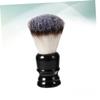 Mipcase 1pc Portable Beard Brush Resin Handle Nylon Bristles for Gentle Grooming for Men Beard Styling Convenient Travel Grooming Tool for Bearded Men view 2