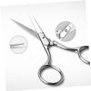 DOITOOL Safe Grooming Tool Stainless Steel Nose Hair Set Precision Scissors Mini Large for Men Women for Crafts view 2
