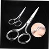 DOITOOL Safe Grooming Tool Stainless Steel Nose Hair Set Precision Scissors Mini Large for Men Women for Crafts view 3