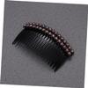 Angoily 2pcs Plum Blossom Comb Bridal Hair Accessories Wedding Hair Clip Decor view 3
