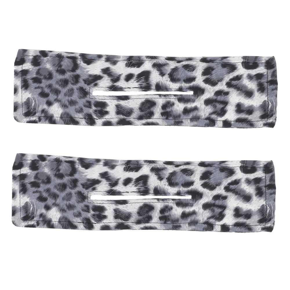 NOLITOY 2pcs Leopard Print Headband Lazy Hair Bun Maker Bun Makers for Women Hair Accessories for Teen Girls