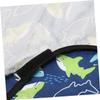 Angoily Child Haircut Cape Lightweight Waterproof Sea Fish Pattern Barbering Salon Cloak for Boys and Girls view 2