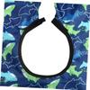 Angoily Child Haircut Cape Lightweight Waterproof Sea Fish Pattern Barbering Salon Cloak for Boys and Girls view 3