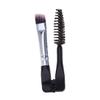 Angoily 10pcs Mini Foldable Eyebrow Brush Professional Makeup Brushes for Eyebrows and Eyelashes Portable Design for Women for Travel and Everyday Use Black view 1