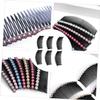 Angoily 6pcs Comb Blossom Shaped Hair Clips for Women for Weddings Parties Photoshoots Material Secure view 3