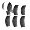 Angoily 6pcs Comb Blossom Shaped Hair Clips for Women for Weddings Parties Photoshoots Material Secure view 4