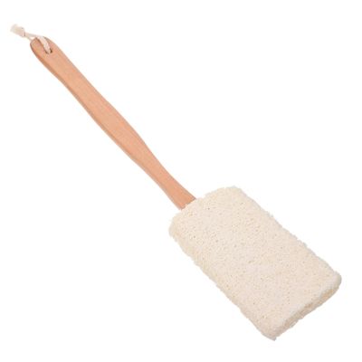Didiseaon Natural Loofah Shower Brush Eco-Friendly Exfoliating Bath Scrubber for Body and Dishes Light Yellow Cleansing Power for Daily Use