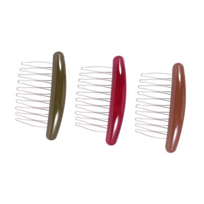 Angoily 3pcs Detangling Brush Comb Elegant Hairpin for Curly Hair Fashion Hair Accessories