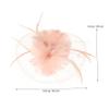 Angoily Stylish Party Hair Clip Wedding Headwear Flower Headdress Hair Supply Bridal Headdress view 4