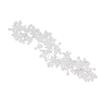 Angoily Pearl Flower Bridal Headband Wedding Headband for Bride Elegant Pearl Flower Headwear for Women view 1