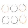 Beatifufu 6pcs Wavy Toothed Elastic Hairband for Men Women Non- Headbands for Easy Hair Styling for Sports Outdoor Activities and Everyday Use view 1