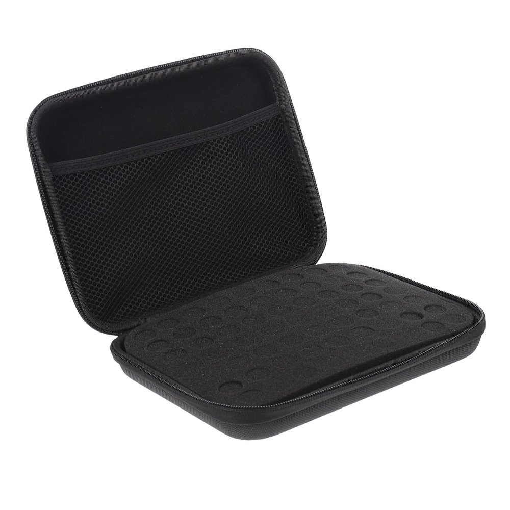 BIUDECO Essential Oil Storage Case for 63 Bottles Compact Travel Organizer Bag for Oils