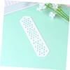 Angoily Stainless Steel Hairdressing Plates Heatproof Perm Plates Salon Tool Hair Salon Accessories Insulation Film Random Color view 3
