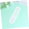 Angoily Stainless Steel Hairdressing Plates Heatproof Perm Plates Salon Tool Hair Salon Accessories Insulation Film Random Color view 4
