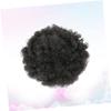 NOLITOY 2pcs Short Curly Afro Drawstring Ponytail Extension for Women Fluffy Puff Bun Hairpiece Easy to Attach Synthetic Fiber for Daily Use view 2