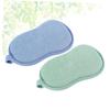 Beatifufu 2pcs Kids Double-Sided Bath Sponge Pads Exfoliating Scrubber for Cleaning Bath Sponges for Newborns view 2