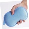 Beatifufu 2pcs Kids Double-Sided Bath Sponge Pads Exfoliating Scrubber for Cleaning Bath Sponges for Newborns view 3