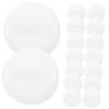 Angoily 20pcs Flocked Powder Puff Makeup Sponge for Powder Setting Cosmetics Puff for Women Girl Cosmetics Tool Small Face Random Color view 1