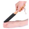 Beatifufu Foot Rasp Remover Mini Pedicure Tool Double Sided Foot File Wooden Handle view 2