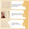 Angoily 2pcs Bath Gloves Exfoliating Gloves Natural Loofah Soft Scrubbers for Bath Camping Travel view 3