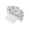 Angoily Bridal Crystal Hair Comb Decorative Jewelry Rhinestone Insert for Wedding Headdress view 1