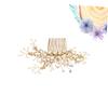 Angoily Hair Comb for Women Bridal Headdress Rhinestone Insert Elegant Wedding Hair Accessories for Brides for Updos Half-up Styles Versatile Jewelry for Special Occasions view 2