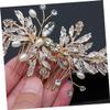 Angoily Elegant Rhinestone Hair Comb Inlay for Women Decorative Headdress for Weddings Parties and Special Occasions Luxurious Design Easy to Use for Brides and Girls view 3