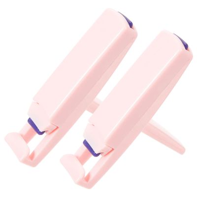 Angoily Eyelash Device 2 Pack of Mini Plastic Eyelash Curlers Makeup Supplies Tweezers for Lashes