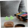 Beatifufu 12pcs Fan-shaped Makeup Sponges for Foundation and Powder Non- Soft and Flexible Beauty Applicators for Liquid and Cosmetics for Application view 4