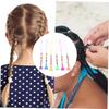 Angoily 12pcs Hair Braid Needle with Beads Portable Hair Bun Tool for Boy Girl Easy to Use Manual Styling Accessory for Lovely Random Colors view 4