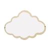 DOITOOL 1pc Cloud Makeup Mirror Shaped Mirror Decor Cloud Shape Nursery Make up Mirror Wooden Plywood view 1