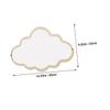 DOITOOL 1pc Cloud Makeup Mirror Shaped Mirror Decor Cloud Shape Nursery Make up Mirror Wooden Plywood view 2