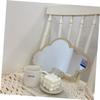 DOITOOL 1pc Cloud Makeup Mirror Shaped Mirror Decor Cloud Shape Nursery Make up Mirror Wooden Plywood view 4