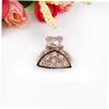 Angoily 6pcs Mini Gripper Hair Clamps Rhinestone Inlaid Hair Clips for Girls Ladies view 4