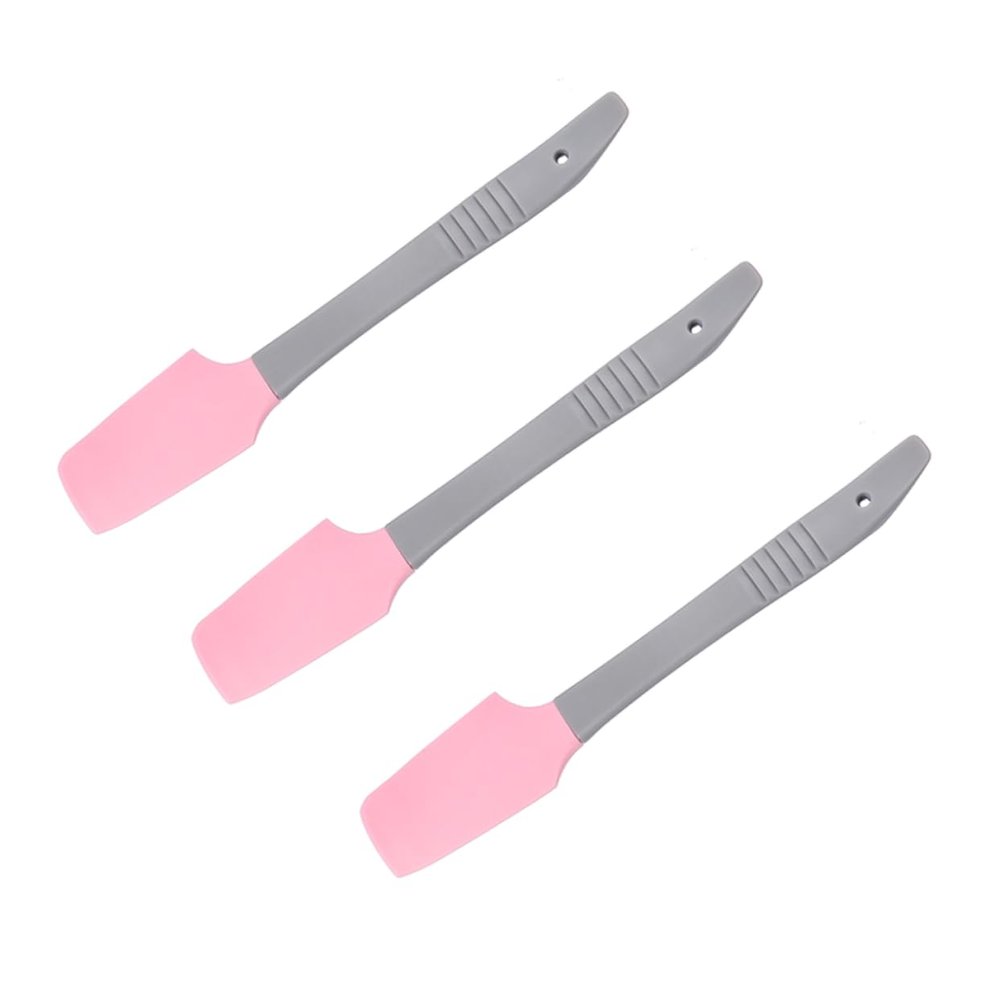 Housoutil 3pcs Silicone Wax Stick Applicator Smooth Household Wax Spatula Waxing Tool for Hair Removal Portable and Safe for Skin