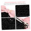 Angoily Office Bow Hair Snood Headdress Elastic Bun Hair Net for Women Durable Ribbon and School Attire Classy Accessory for Daily Use view 4